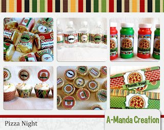 Pizza Night Party Printables and Freebie!