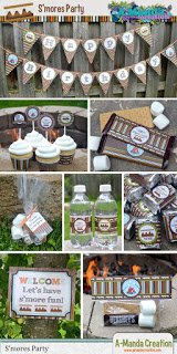 S’mores Party Printables