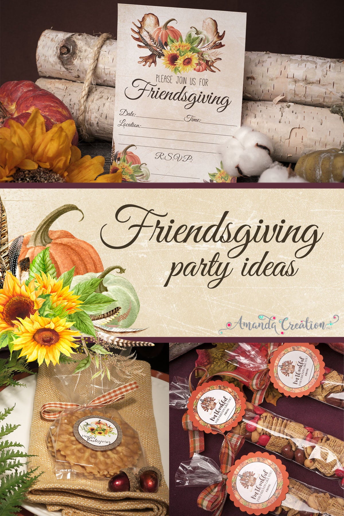 Friendsgiving party ideas
