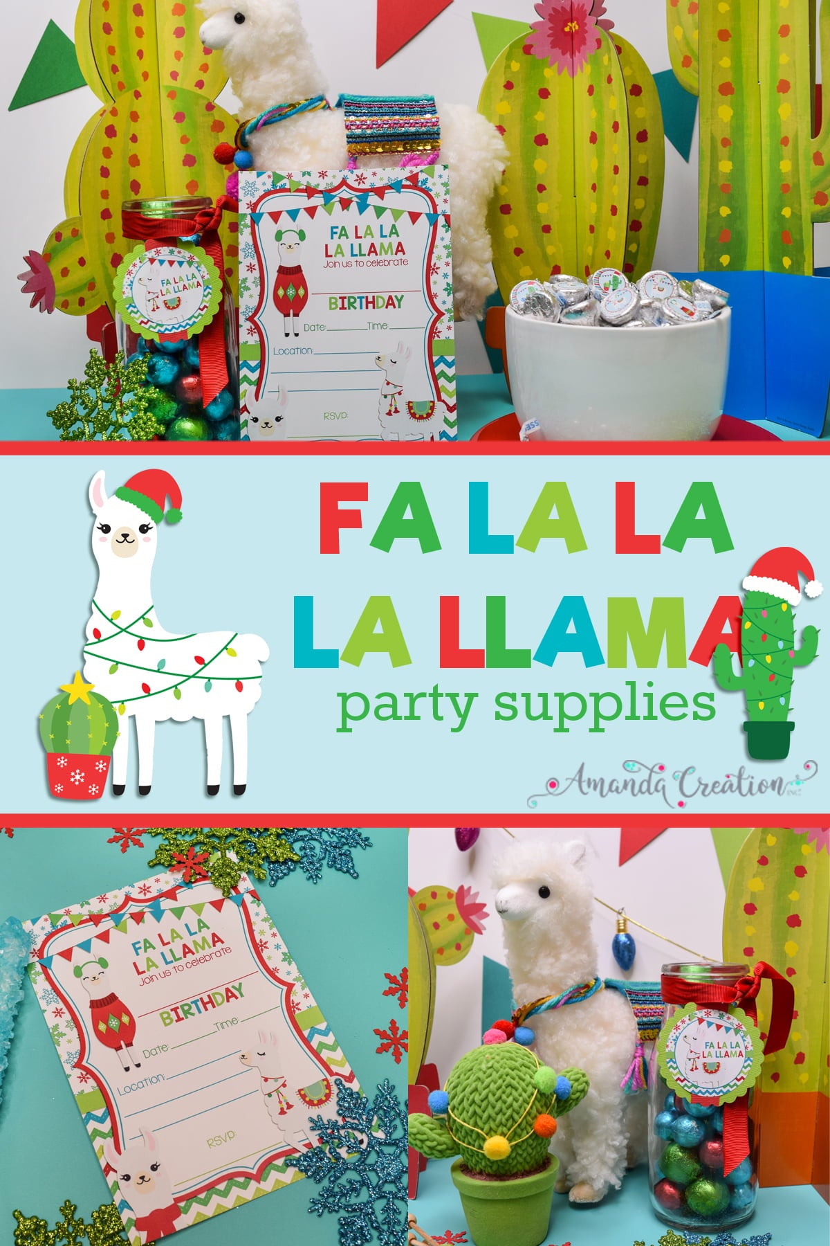 Fa La La La Llama Party Supplies