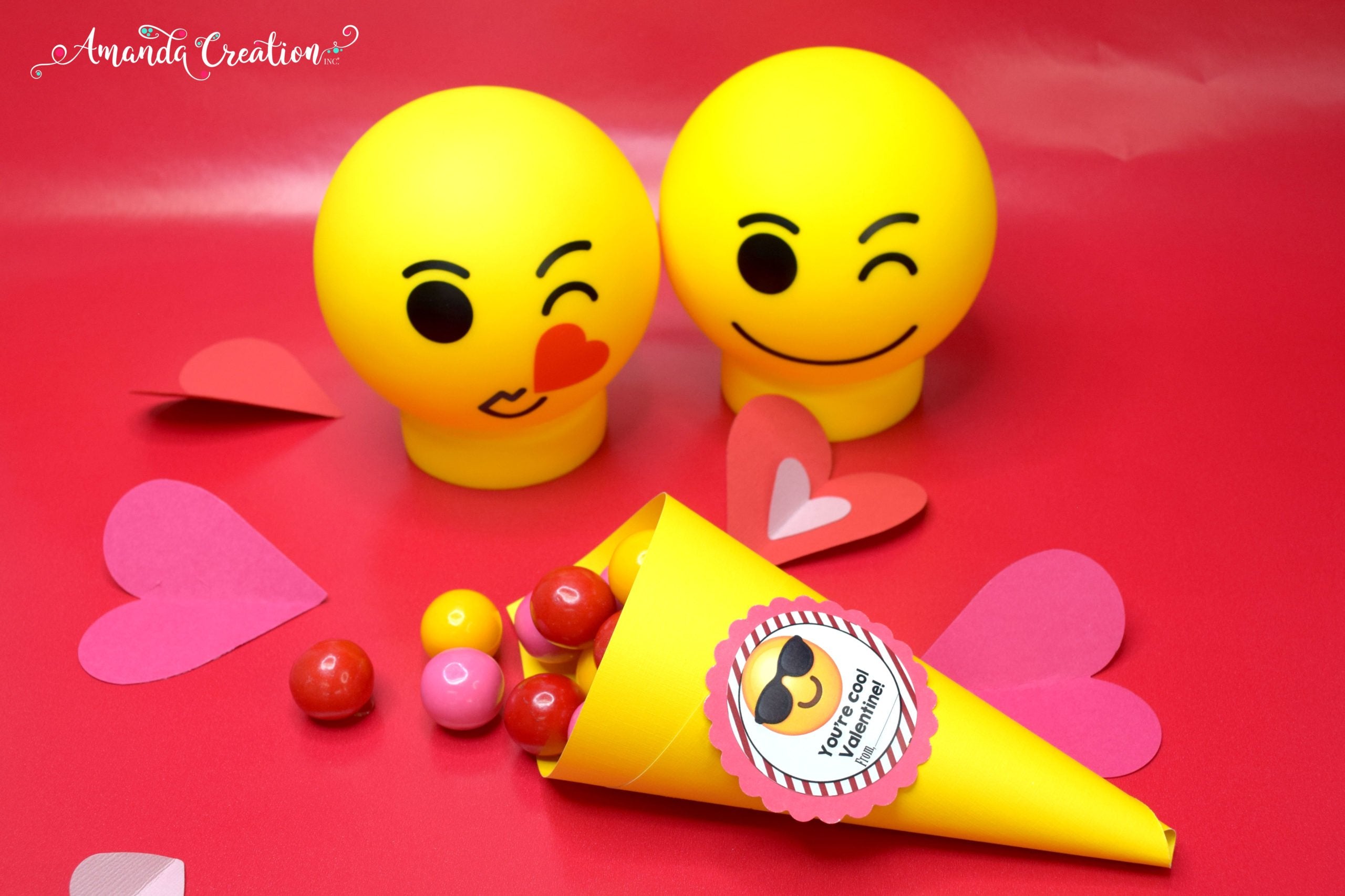 Emoji Valentine's Day Sticker