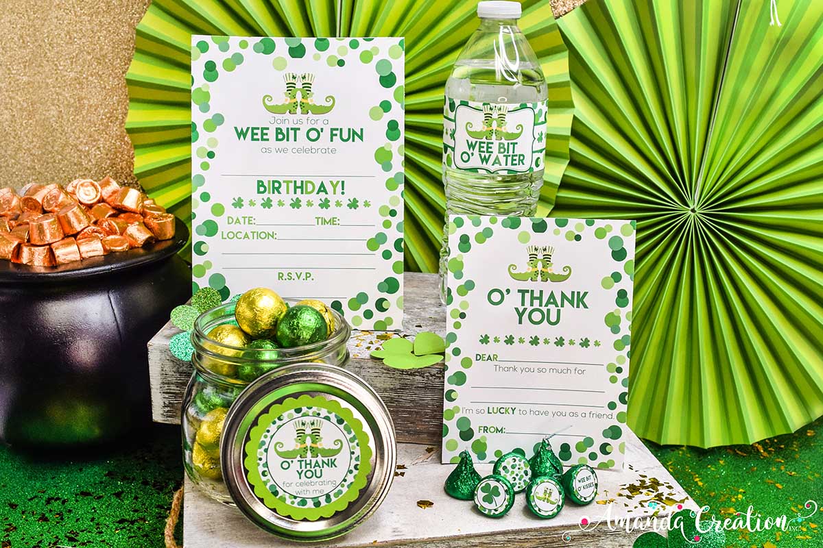 St. Patrick's Day Birthday Party Supplies