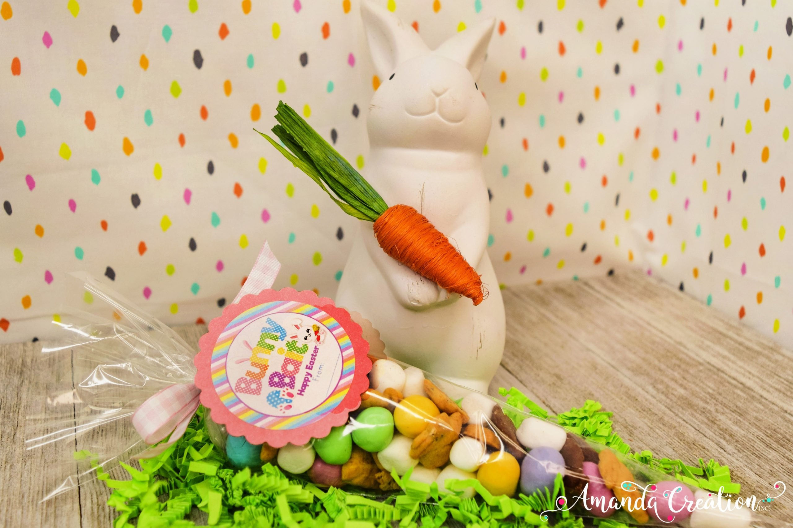 Bunny Bait Easter Gift Sticker
