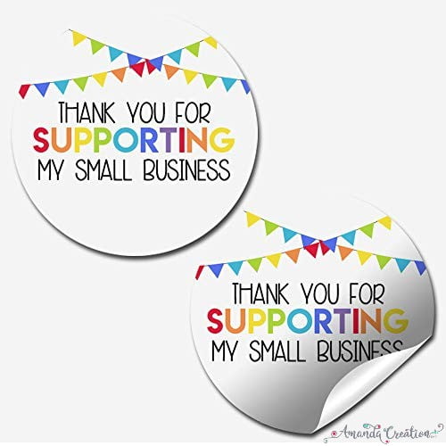Small Business Customer Appreciation Stickers