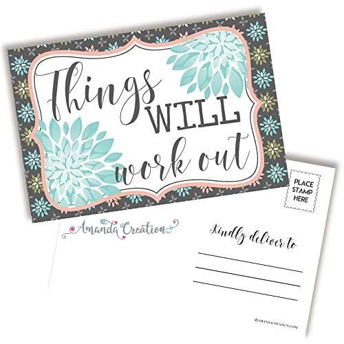 Things Will Work Out Postcard
