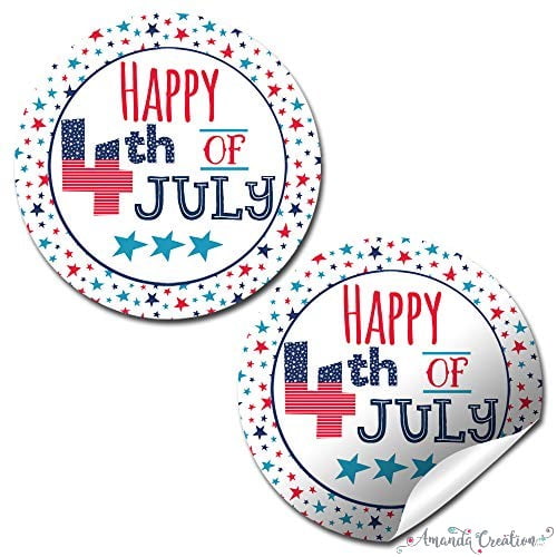 4th of July Sticker