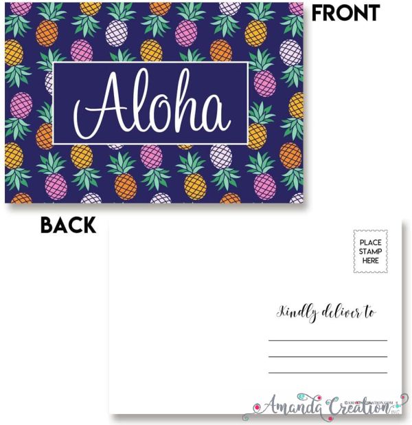 Aloha Hawaiian Postcards