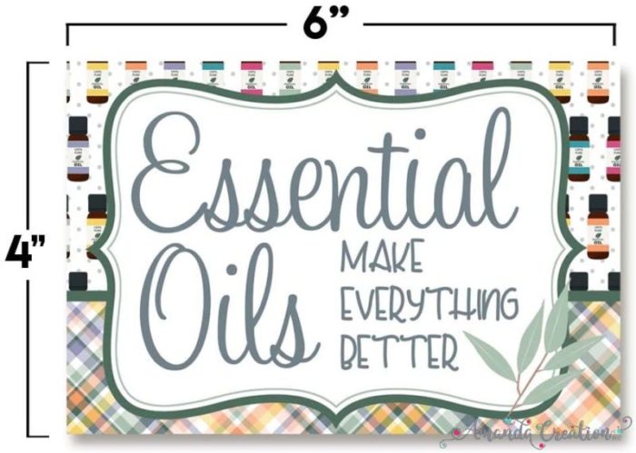 Essential Oils Postcards
