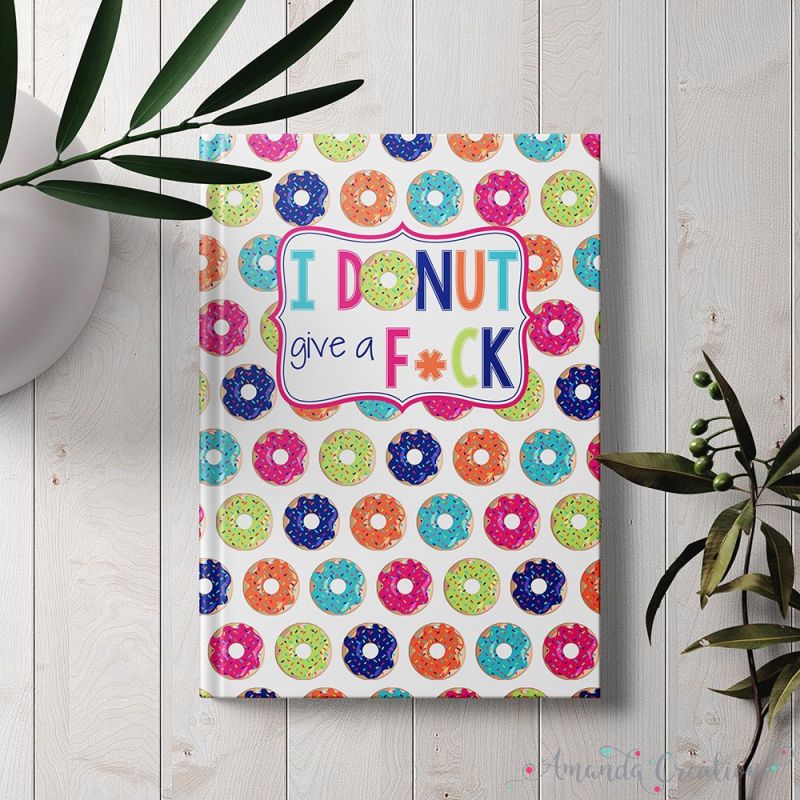 Donut Themed Journal
