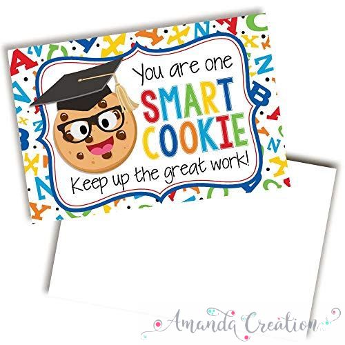 Smart Cookie Themed Keep Up The Good Work Cards For Students 