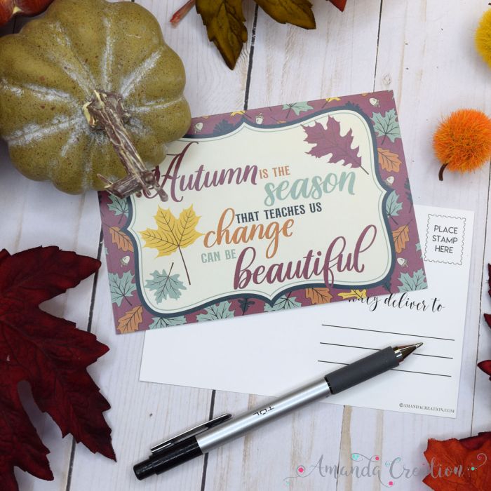 Autumn Postcards