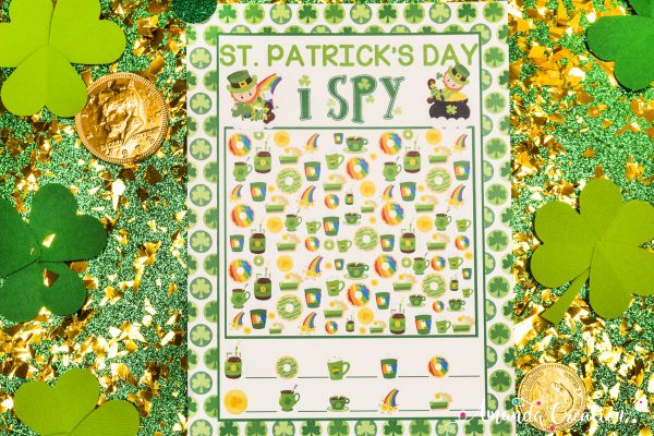 St. Patrick's Day I Spy Game