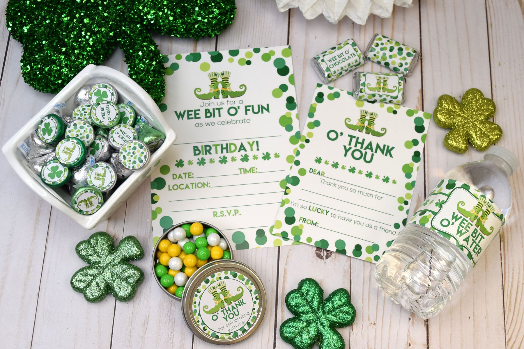 Saint Patrick's Birthday Party Bundle
