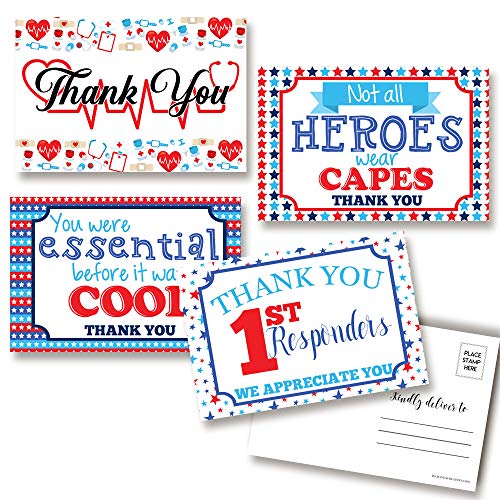 Health Care and Essential Employee Thank You Postcards